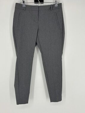 The Limited Men's Gray Slim Dress Trousers